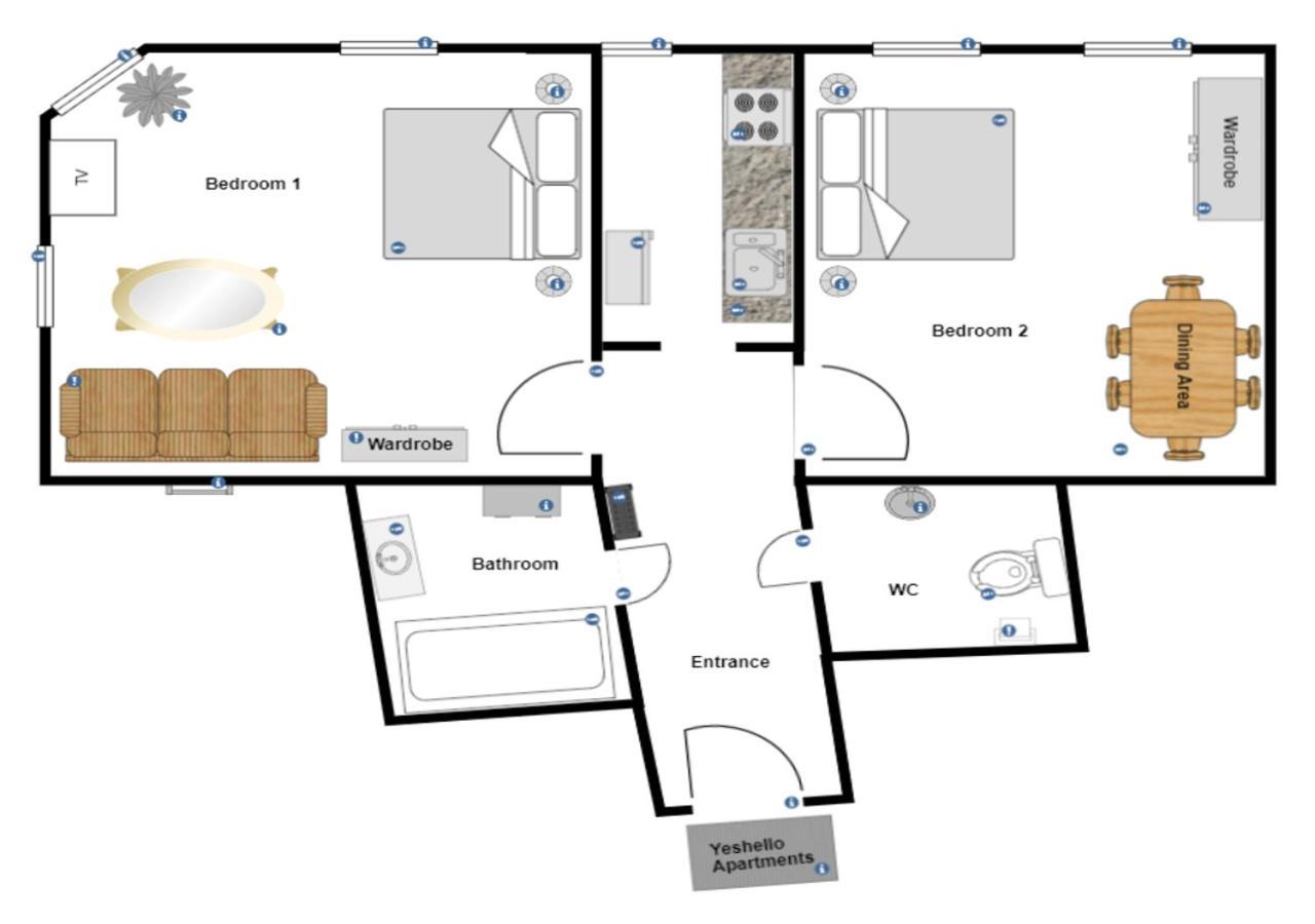 Apartment Yeshello Elegant Near